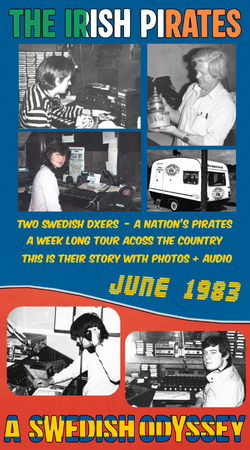 Swedish DXers tour Irish radio stations