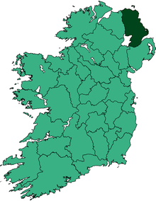 Map of Ireland