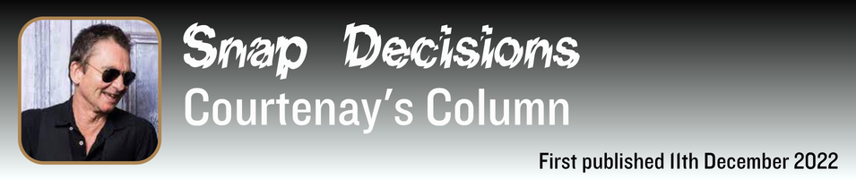 Courtenay’s Column