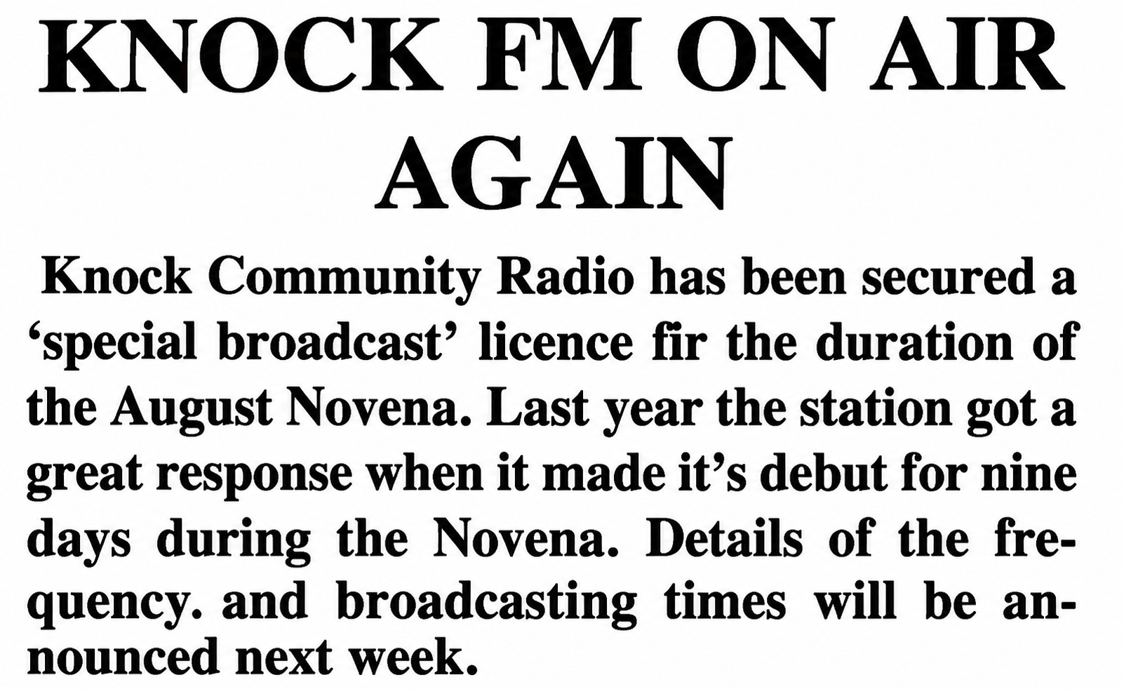 Knock FM