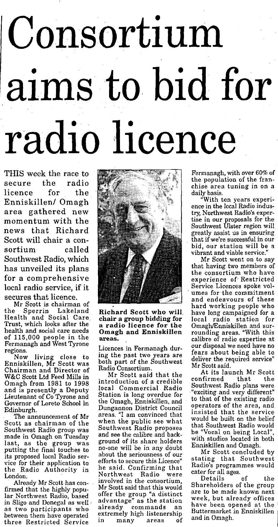 Radio licence